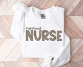 Registered Nurse Sweatshirt RN Shirt Nurse Appreciation GIft RN Gift Grad Gift Leopard Nurse Sweatshirt Graduation Nursing School Sweatshirt – Cozy Vibes · Top Pick For Any Outfit