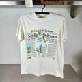 Vintage 1997 Karl Malone The Mailman Delivers NBA Newspaper Medium T shirt Graphic Tee – Aesthetic Look · Trending Graphic Apparel