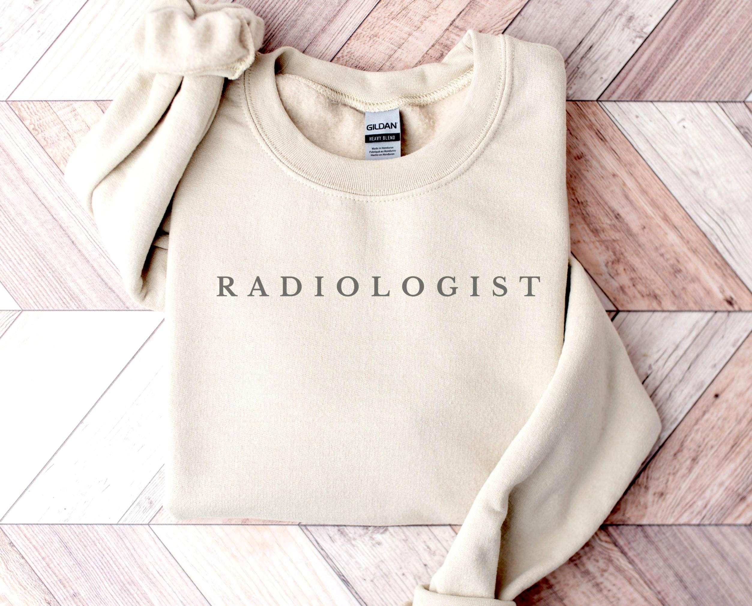 Radiologist Sweatshirt Radiology Gift for Doctor or Rad Tech Gift Medical Grad Gift Minimalist Medical Apparel Radiologist Shirt Sweatshirt – Soft Feel · Perfect For Daily Wear
