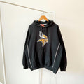 Vintage 00s Minnesota Vikings NFL vintage NFL black hoodie L Hoodie – Premium Graphic · Perfect For Daily Wear