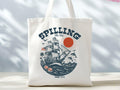 Funny History Tote Bag Spilling the Tea Since 1773 Cute American History Tote for History Professor Social Studies Teacher Appreciation Tote Bag – Everyday Comfort · Top Pick For Any Outfit