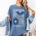 Christian Shirt Boho Flower Tee Vintage Floral T Shirt Bible Verse Faith Religious But Seek First His Kingdom Gift Graphic Tee – Bold Style · Great Gift For Fans