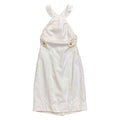 Dsquared2 Backless Strap Dress Vintage Womens Designer White Sleeveless Graphic Tee – Soft Feel · Top Pick For Any Outfit