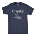 Cranky Fishing Pole Crank Mens Fishing Shirt Funny Fishing Shirt Fishing Graphic Tee Fisherman Gifts Present For fisherman Good Catch Graphic Tee – Easygoing Wear · Top Pick For Any Outfit