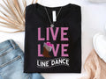 Line Dancing Shirts Line Dancing Shirt Line Dancing Gifted Lady Country Music Shirt Line Dance Idea Gift Line Dancing Shirt Graphic Tee – Easygoing Wear · Trending Graphic Apparel