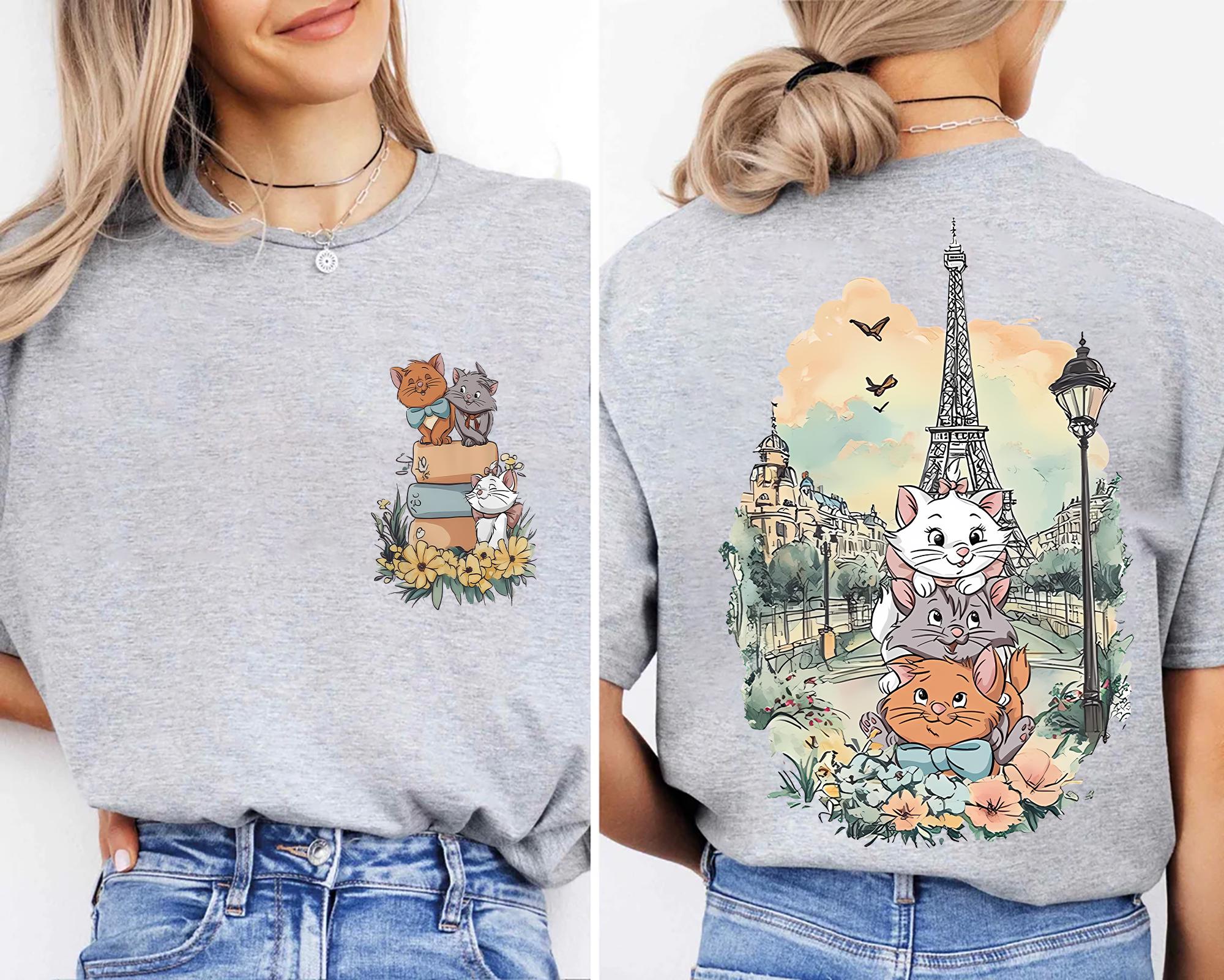 Disney Aristo Cats Shirt Vintage Disney Marie Cat Tee Cute Disney Trip Shirt Matching Family Disney Shirt Paris Girl Tee Gift Graphic Tee – Feel-Good Design · Great Gift For Fans