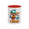 Funny Duck Coffee Mug Quirky Gift for Duck Lovers Office Humor Cute Mug for Animal Lovers Unique Coffee Cup Graphic Tee – Bold Style · Trending Graphic Apparel