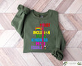 Retro Comfort Equality Sweatshirt LGBTQ Ally T shirt Equal Rights Shirt Pride Month Gift LGBTQ Support Tee Anti Racism Crewneck Sweatshirt – Cozy Vibes · Perfect For Daily Wear