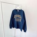 Vintage 90s Georgia Tech vintage Champion embroidery blue sweatshirt XL Sweatshirt – Bold Style · Trending Graphic Apparel