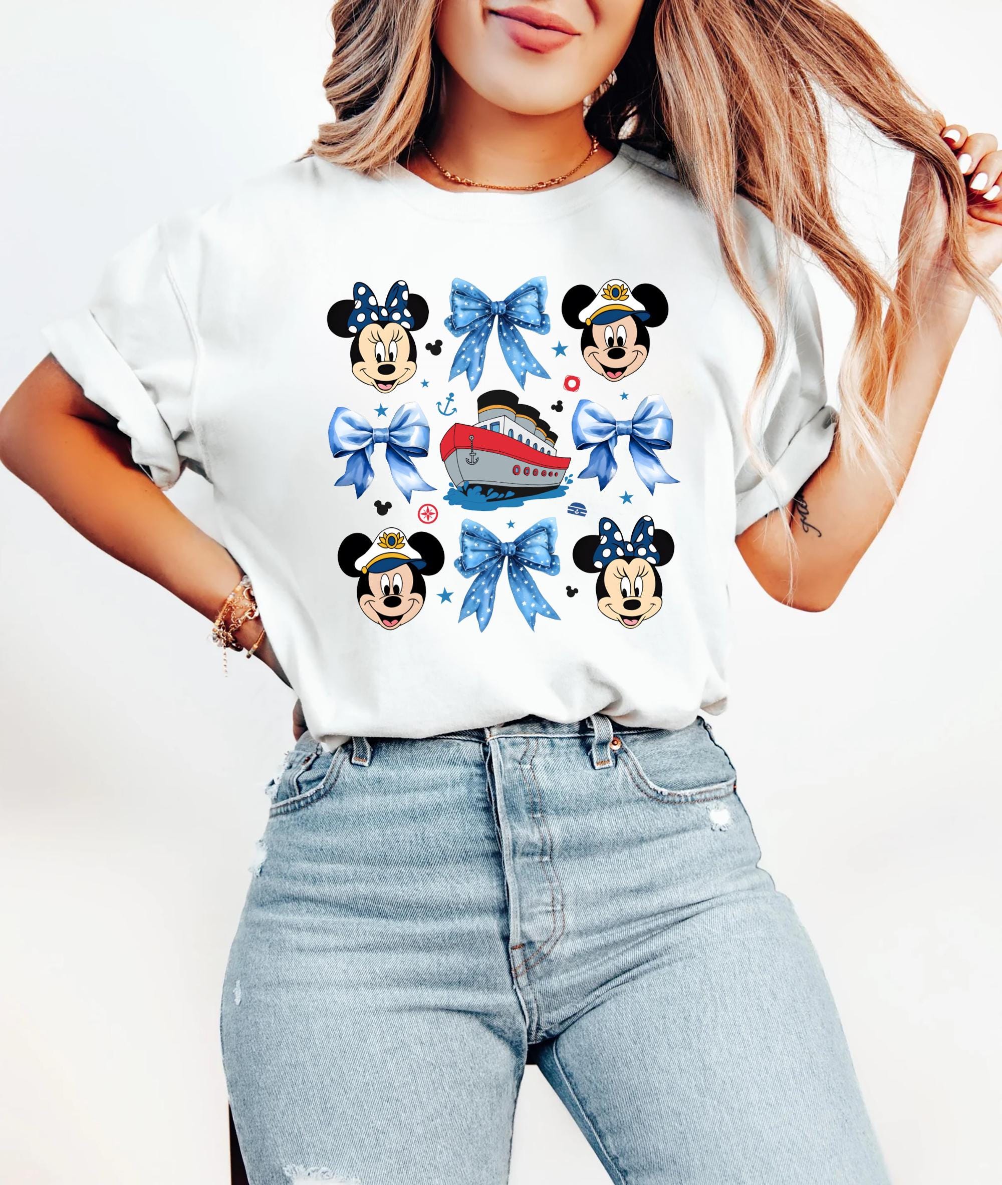 Coquette bows Disney Cruise Line shirt Mickey friends Girly Aesthetics Cruise shirt Girls trip shirt Mickey Minnie locket Cruise shirt Graphic Tee – Premium Graphic · High-Quality Print