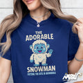 Adorable Snowman Shirt Cute Yeti Tee Funny Abominable Snowman Shirt Cryptid T Shirt Winter Mythical Creature Tee Kawaii Sasquatch Gift Graphic Tee – Feel-Good Design · Trending Graphic Apparel