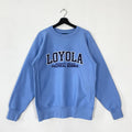 Vintage Loyola University Sweatshirt Loyola University Crewneck Loyola Sweater Pullover Loyola Ramblers Embroidered Logo Blue Medium Sweatshirt – Bold Style · Perfect For Daily Wear