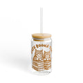 Cat Lover39s Sipper Glass Perfect for Bookworms Cute Cat Decor Gift for Cat Lovers Eco Friendly Straw Graphic Tee – Everyday Comfort · Perfect For Daily Wear