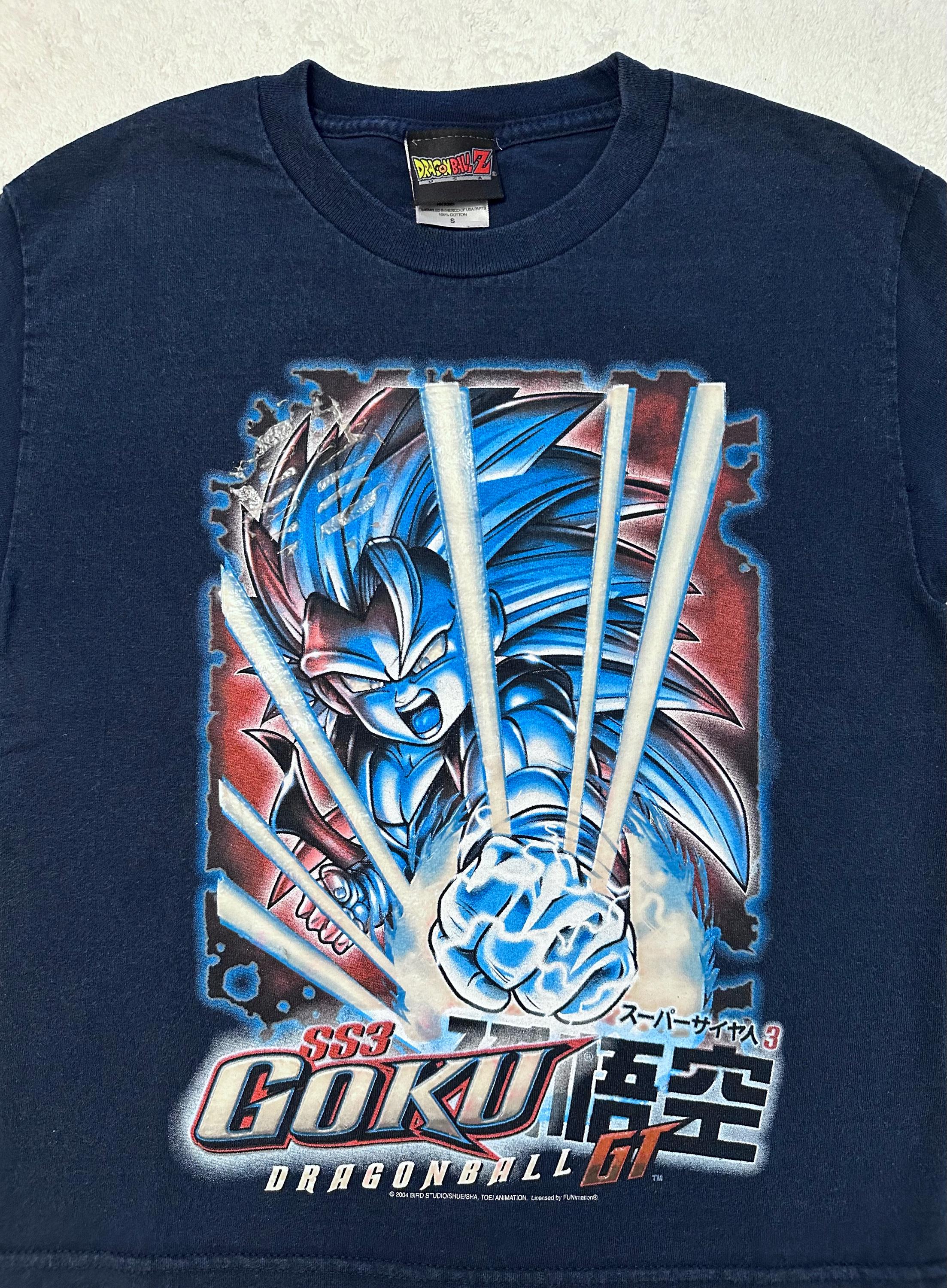 Vintage 2000s Y2K 2004 Dragon Ball Z Streetwear Anime Graphic Goku T Shirt XS S Graphic Tee – Aesthetic Look · Trending Graphic Apparel