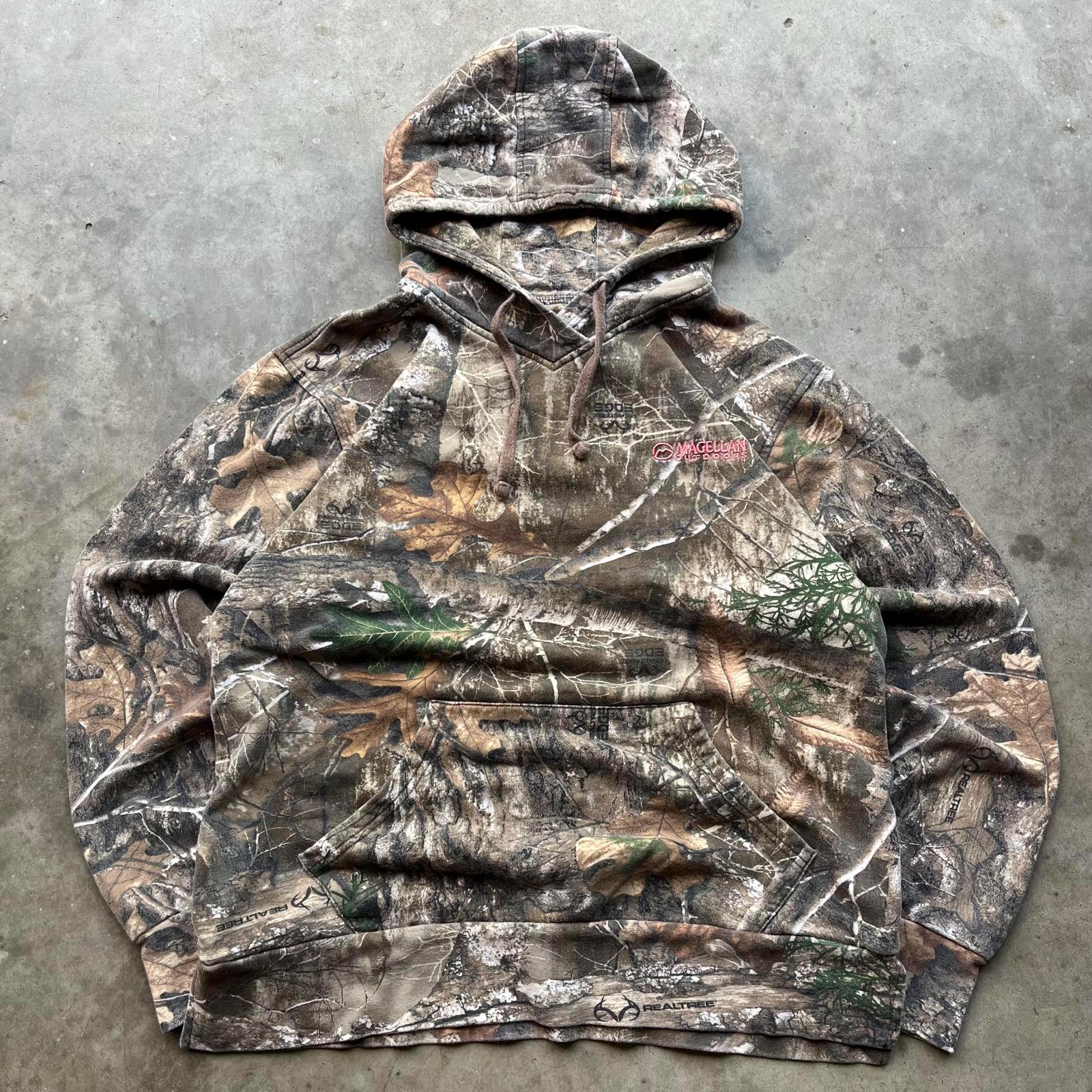 Vintage Y2K Realtree Edge Camo Grunge Skater Hoodie Hoodie – Easygoing Wear · Must-Have Style