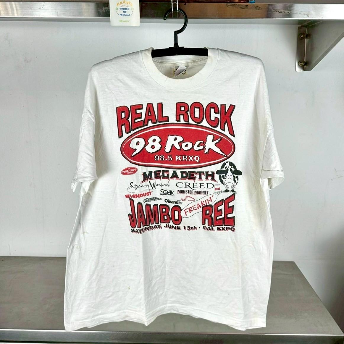 Vintage 90s Megadeath Creed 98 Rock Bands Concert Promo XL T shirt Vintage Band Tees Vintage Band Tshirts Rock Bands Band Tshirts Graphic Tee – Feel-Good Design · Perfect For Daily Wear