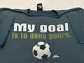 Vintage 1990s 90s No Fear Soccer Ball Deny Goal Streetwear Graphic Art T Shirt L Graphic Tee – Feel-Good Design · Perfect For Daily Wear
