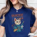 Galacticat Shirt Space Cat Graphic Tee Rise of the Whiskernauts T Shirt Funny Sci Fi Cat Lover Gift Astronaut Cat Tee Graphic Tee – Aesthetic Look · Top Pick For Any Outfit