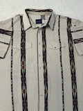 Vintage 80s 90s Wrangler Brushpopper Aztec Pearl Snap Short Sleeve Shirt XXL Graphic Tee – Fan Favorite · Trending Graphic Apparel