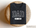 Retro Comfort Dad Est 2025 Shirt Father39s Day T shirt Funny Daddy Sweatshirt New Dad Gift Father39s Day Crewneck Dad39s Birthday Tee Sweatshirt – Soft Feel · High-Quality Print