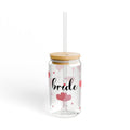 Bride Sipper Glass Perfect for Bridal Showers Weddings Engagements Cute Drinkware for the Bride Gift for Bachelorette Party Heart Graphic Tee – Easygoing Wear · Great Gift For Fans
