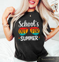 Last Day Of School T shirt Schools Out For Summer Shirt Teacher Summer Tee End Of School Outfit Summer Break Gift Teacher Life Outfit Graphic Tee – Cozy Vibes · Great Gift For Fans