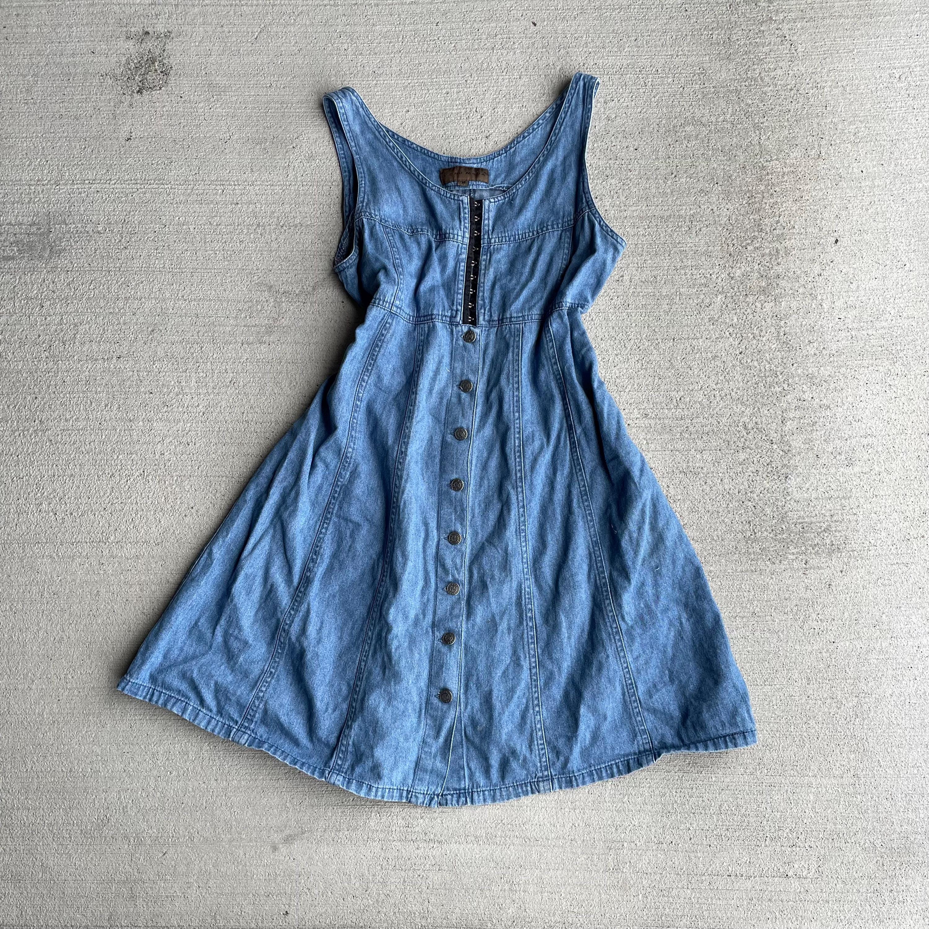 90s y2k denim summer dress size sm Graphic Tee – Premium Graphic · Great Gift For Fans