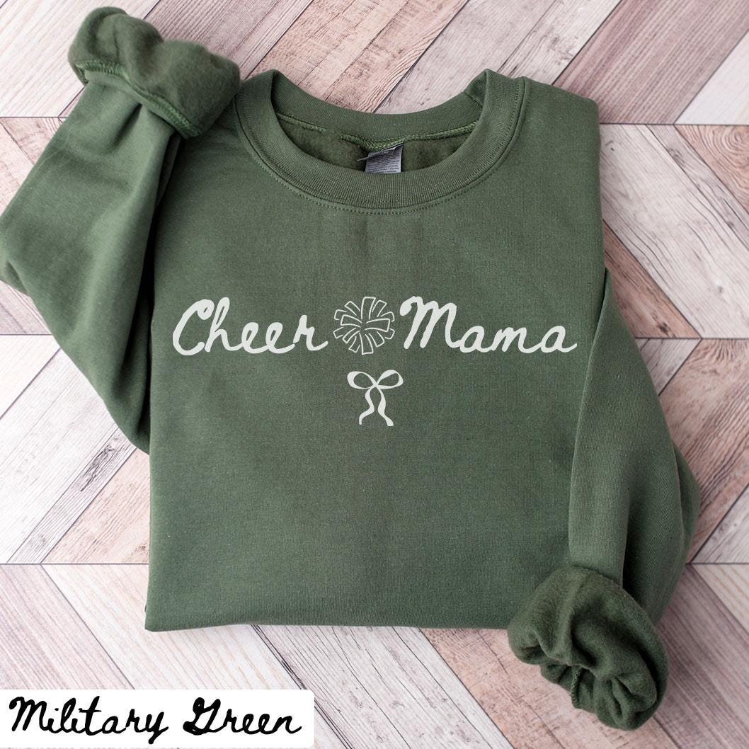 Cheer Mama Sweatshirt Mother39s Day Shirts Cheer Mom Shirt Crewneck Cheer Mom Life Family Cheer Shirt Sweatshirt – Easygoing Wear · Great Gift For Fans