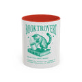Booktrovert Coffee Mug Cozy Mug for Book Lovers Gift for Readers Literary Humor Cat Lover Gift Black Accent Mug Graphic Tee – Feel-Good Design · High-Quality Print