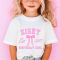 Personalized Eighth Birthday Shirt Girl 8th Birthday Shirt 8 Year Old Birthday Shirt 8th Birthday Gift Eight Birthday TShirt Est 2017 Custom Graphic Tee – Feel-Good Design · Great Gift For Fans