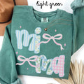 Mima Comfort Colors Sweatshirt Grandma Crewneck Mother39s Day Gifts New Grandmother Shirt Womens Bows Sweatshirt – Fan Favorite · Top Pick For Any Outfit