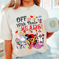 Alice in Wonderland Villain Shirt Queen Of Hearts Off With Their Head Tee Disneyland Shirt Magic Kingdom Trip Tee Disney Family Vacation Tee Graphic Tee – Bold Style · Top Pick For Any Outfit