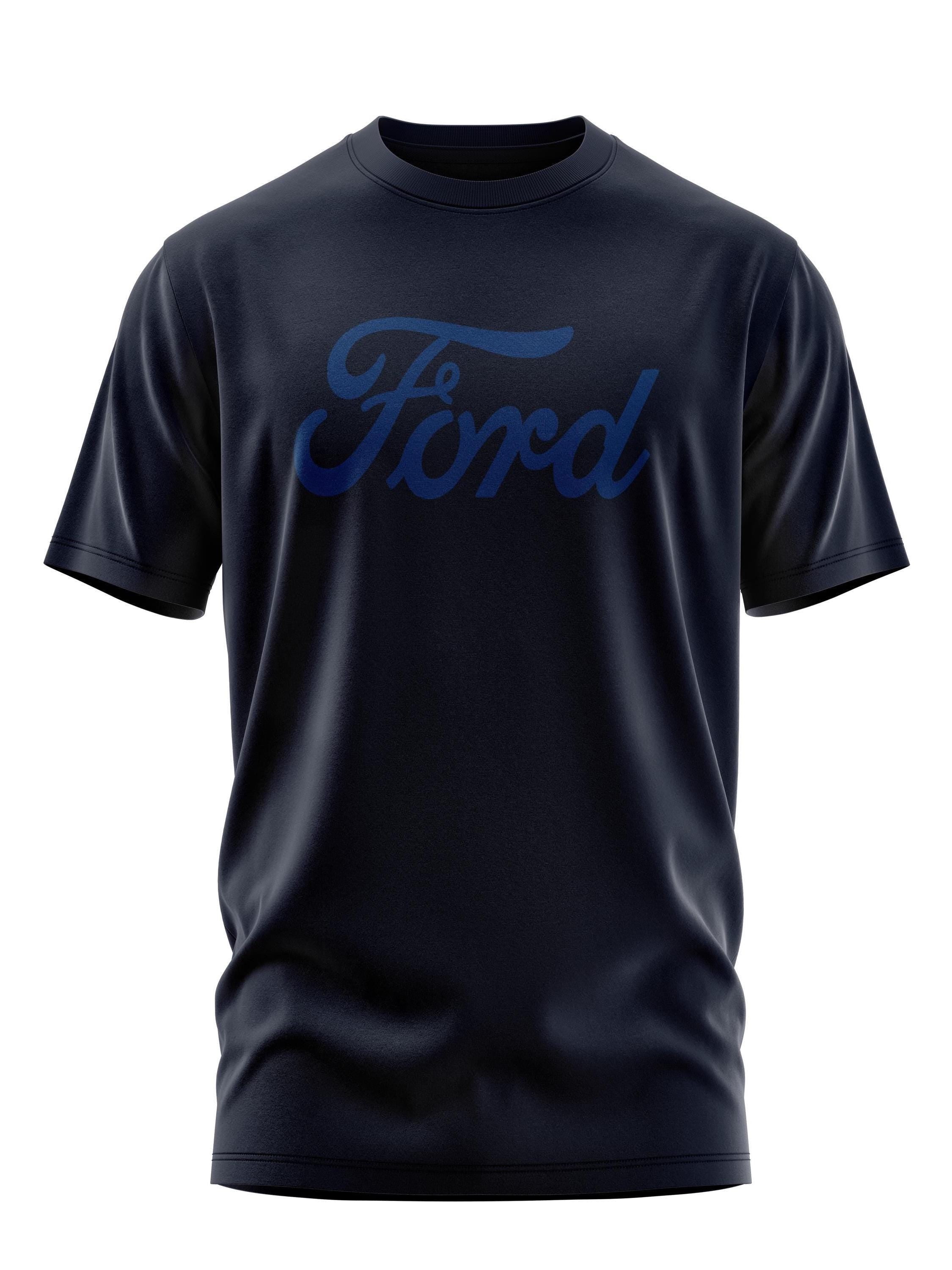 Ford Motor Company Blue Script Ltd Edition Men39s T Shirt Graphic Tee – Fan Favorite · High-Quality Print