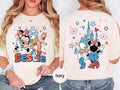 Disney 4th of July Shirt Minnie Daisy Besties Tee Girls Just Wanna Have Fun Patriotic Girls Trip Shirt Fireworks Castle Matching Disney Tee Graphic Tee – Premium Graphic · Must-Have Style