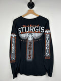 Vintage Sturgis Black Hills Rally Black Long Sleeve Size M Graphic Tee – Premium Graphic · Must-Have Style