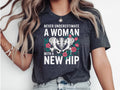 Hip Replacement Shirt Hip Replace Shirt Hip Replacement Surgery Shirt Funny Hip Recovery Shirt Hippie Hip Replacement Shirt Graphic Tee – Feel-Good Design · Trending Graphic Apparel