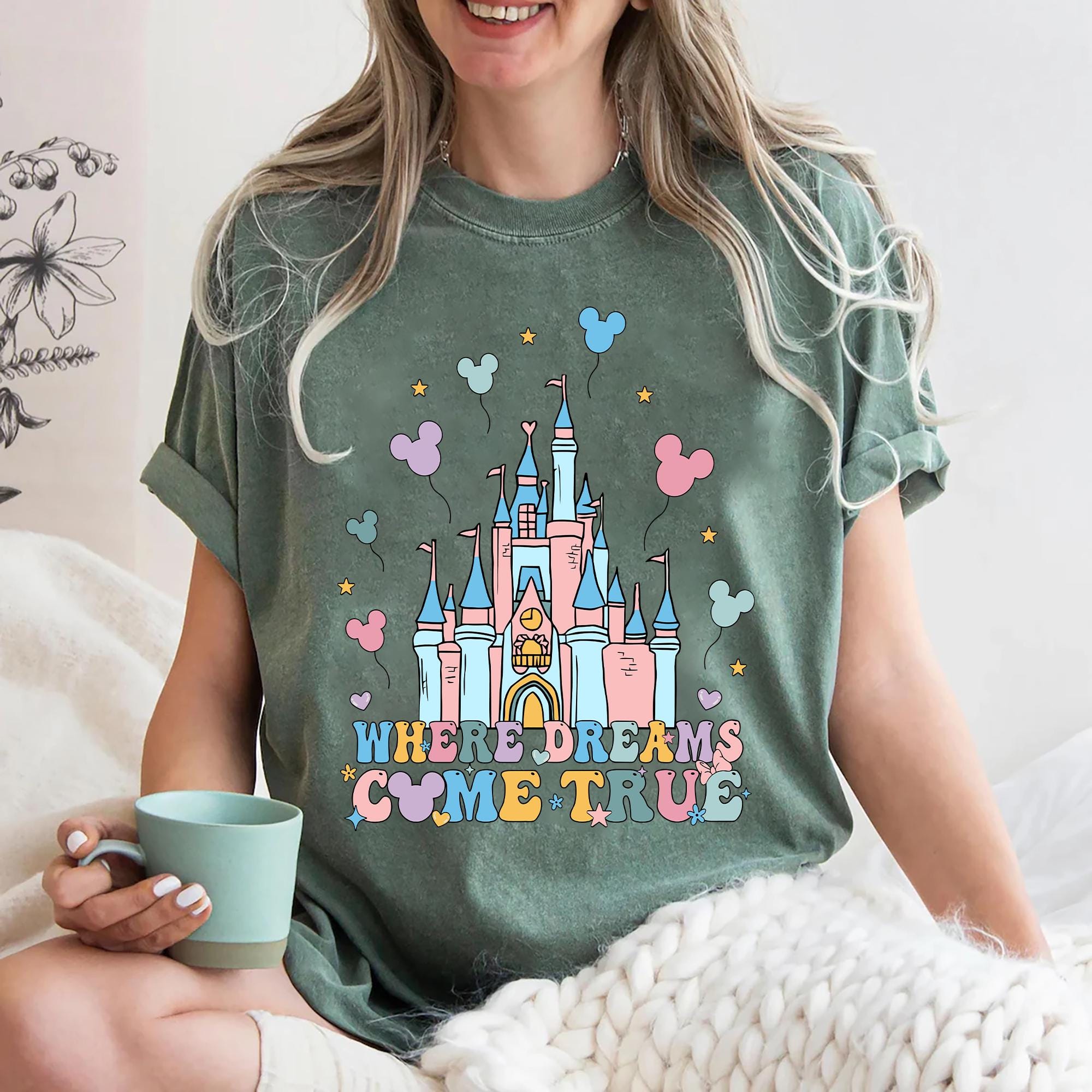 Disney Magic Kingdom Summer Shirt Where Dreams Come True Tee Disney Castle Shirt Disneyworld Park Tee Disney Trip Shirt Family Vacation Tee Graphic Tee – Soft Feel · Perfect For Daily Wear