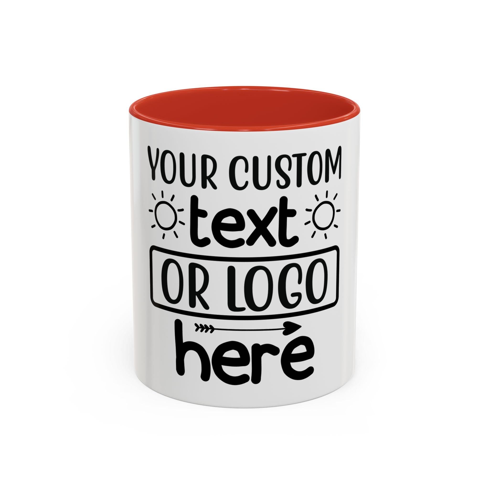 Personalized Accent Coffee Mug Customizable Gift for Coffee Lovers Office Decor Birthday Present Unique Mug Graphic Tee – Cozy Vibes · Must-Have Style