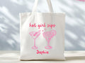 Hot Girl Sips Tote Bag Beach Please Tote Bag Funny Cotton Canvas Summer Tote Sassy Poolside Gift Idea Summer Girl Tote Beach Girl Tote Tote Bag – Feel-Good Design · High-Quality Print