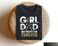 Girl Dad Her Protector Forever Shirt Retro Comfort Firearm Dad T shirt Father39s Day Sweatshirt Gun Lover Dad Gift Father39s Day Crewneck Sweatshirt – Warm & Stylish · High-Quality Print