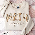 Math Team Sweatshirt Teacher Sweatshirt Mathematics Crewneck Back to School Tee Math Department Gifts Crew Squad Sweatshirt – Easygoing Wear · Must-Have Style