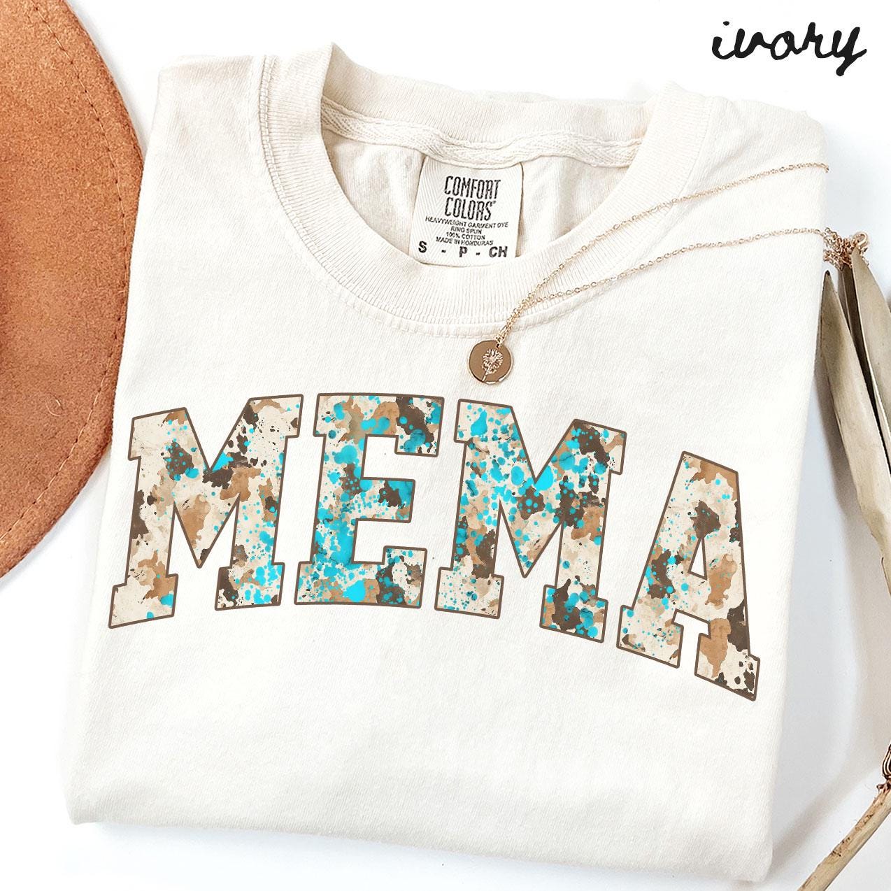 Mema Comfort Colors Shirt Grandma TShirt Mother39s Day Gifts New Grandmother Tee Womens Bows Graphic Tee – Warm & Stylish · High-Quality Print