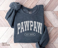 Custom PAWPAW Sweatshirt Personalized Pawpaw Shirt Fathers Day Gift Christmas Gift For Grandpa New Pawpaw Est Shirt Sweatshirt – Easygoing Wear · Top Pick For Any Outfit