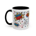 Super Dad Accent Coffee Mug Personalized Daddy Cup Perfect Gift for Father39s Day Birthday Gift For Papa Family Coffee Cup Superhero Mug Graphic Tee – Premium Graphic · High-Quality Print