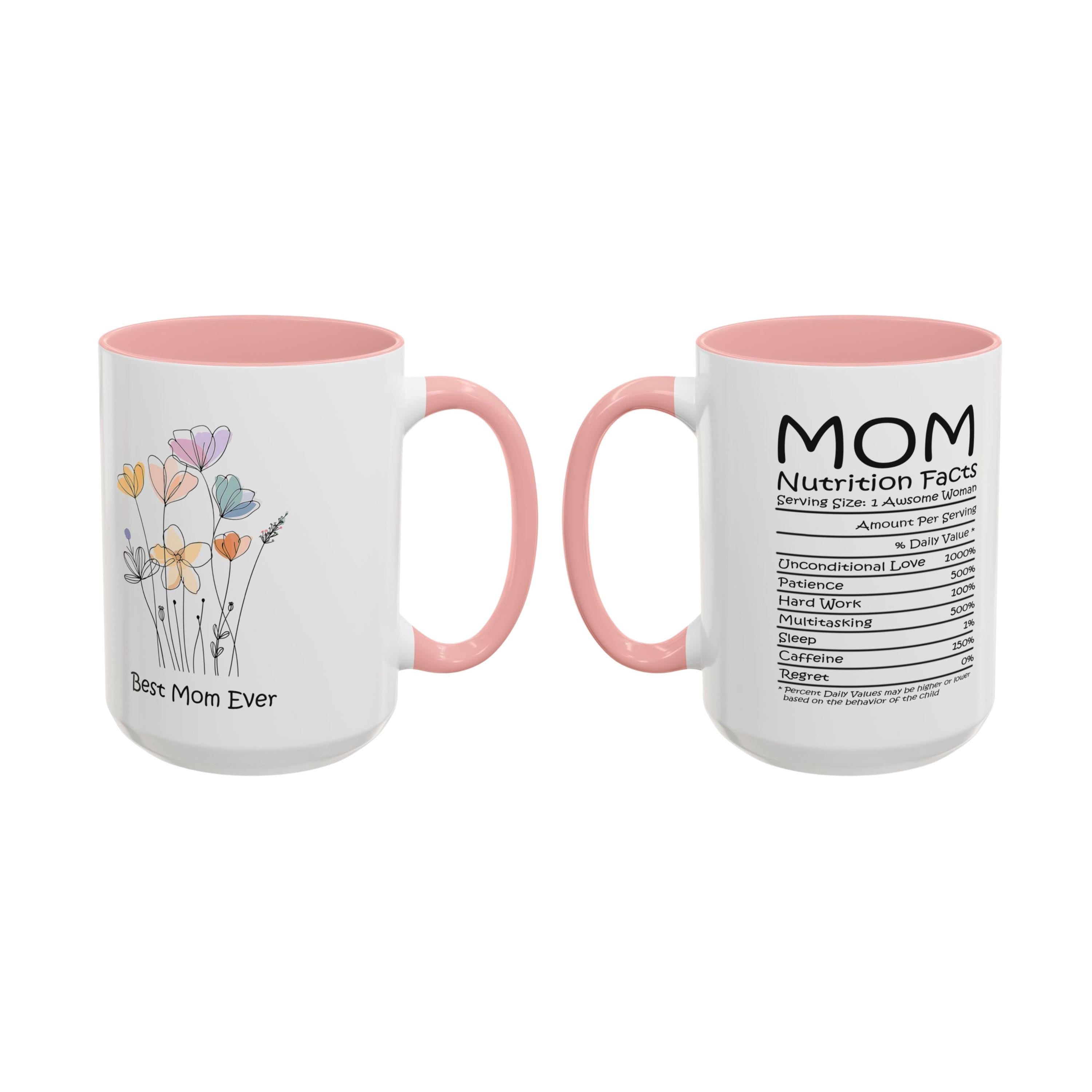 Floral Best Mom Coffee Mug Family Gift Mother39s Day Ceramic Tea Cup Inspirational Drinkware Unique Present Graphic Tee – Feel-Good Design · Perfect For Daily Wear