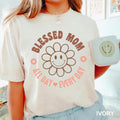 Blessed Mom Shirt Mothers Day Gift Christian Graphic Tee All Day Every Day Smiley Flower Shirt Cute Mom Shirt Mama Gift Idea Graphic Tee – Everyday Comfort · Trending Graphic Apparel