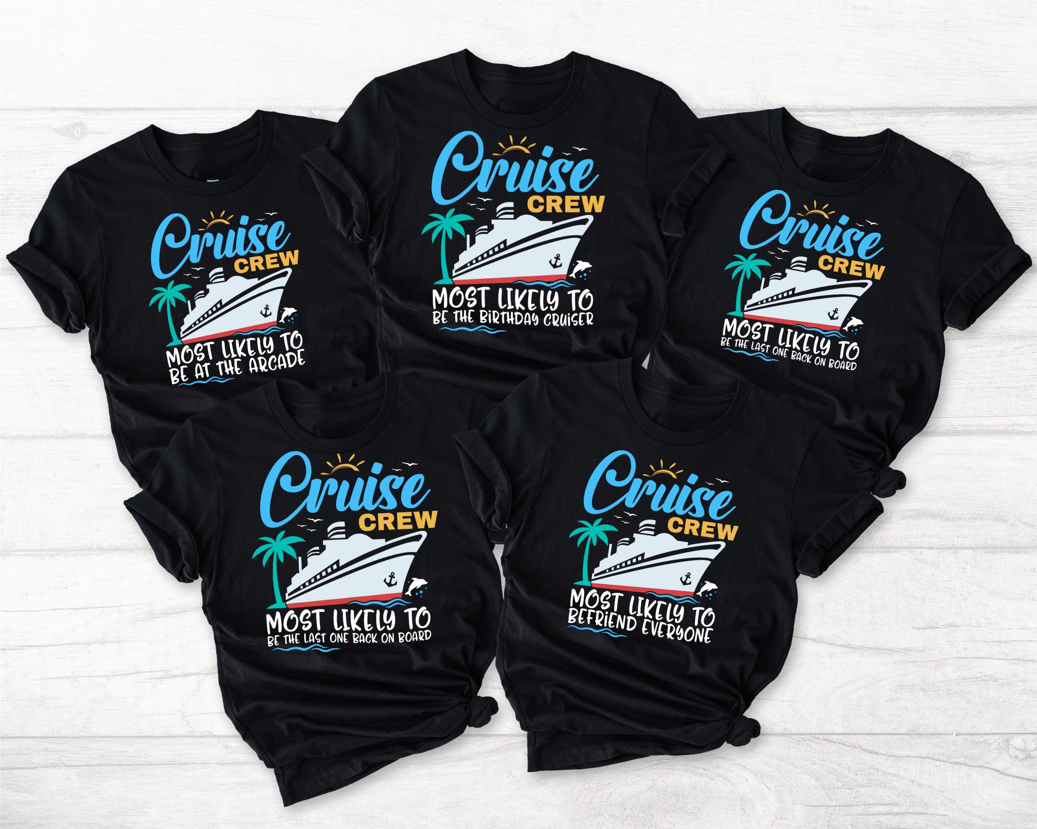 Custom Most Likely To Family Vacation Shirts Matching Family Vacay Shirts Funny Summer Cruise Group TeesVacay Mode ShirtSummer Shirts Graphic Tee – Soft Feel · Perfect For Daily Wear
