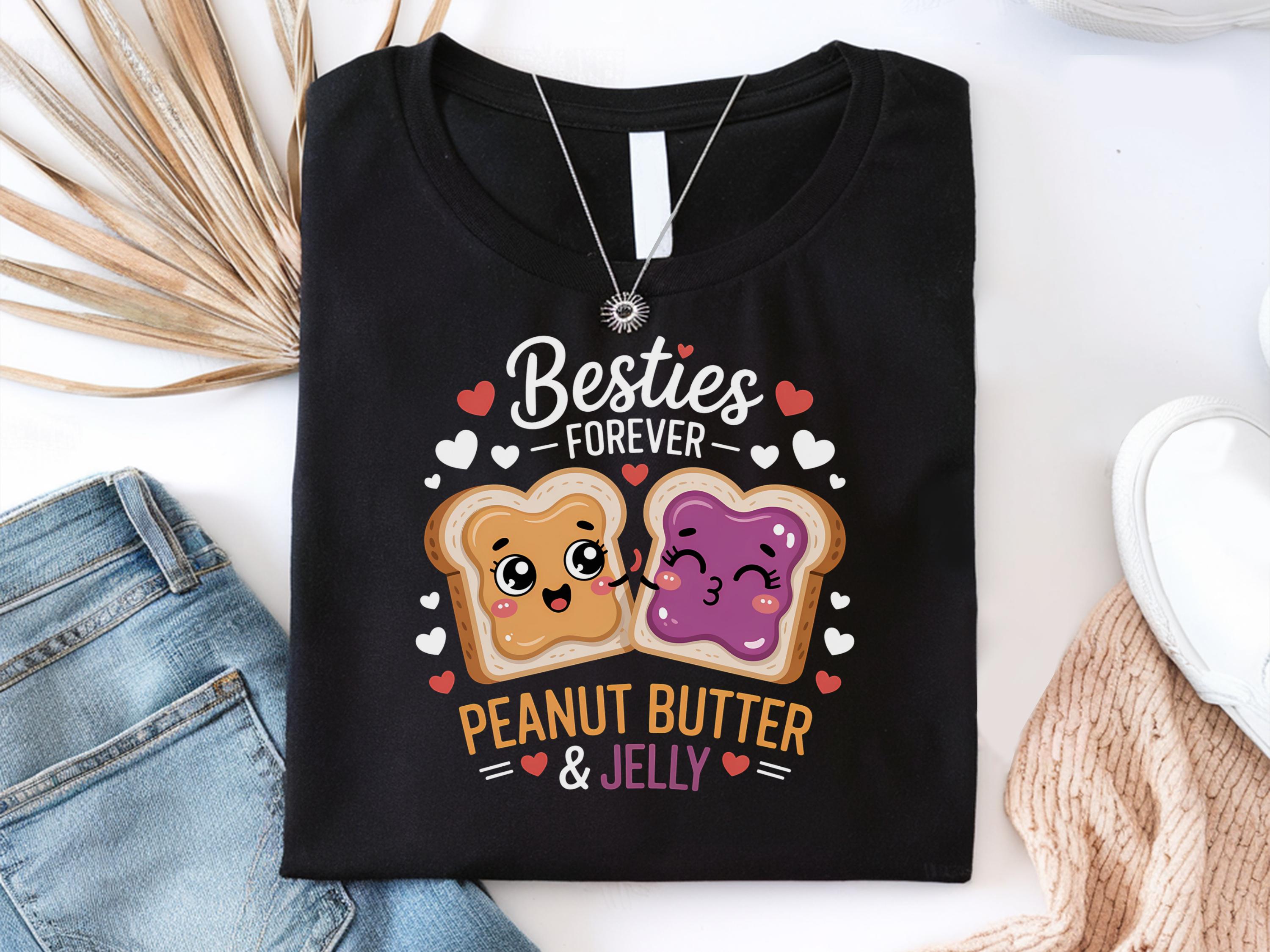 Besties Forever Shirt Peanut Butter Jelly Shirt Peanut Butter And Jelly Shirt Cute Best Friends Shirt Peanut Butter Jelly Gift Graphic Tee – Bold Style · Trending Graphic Apparel