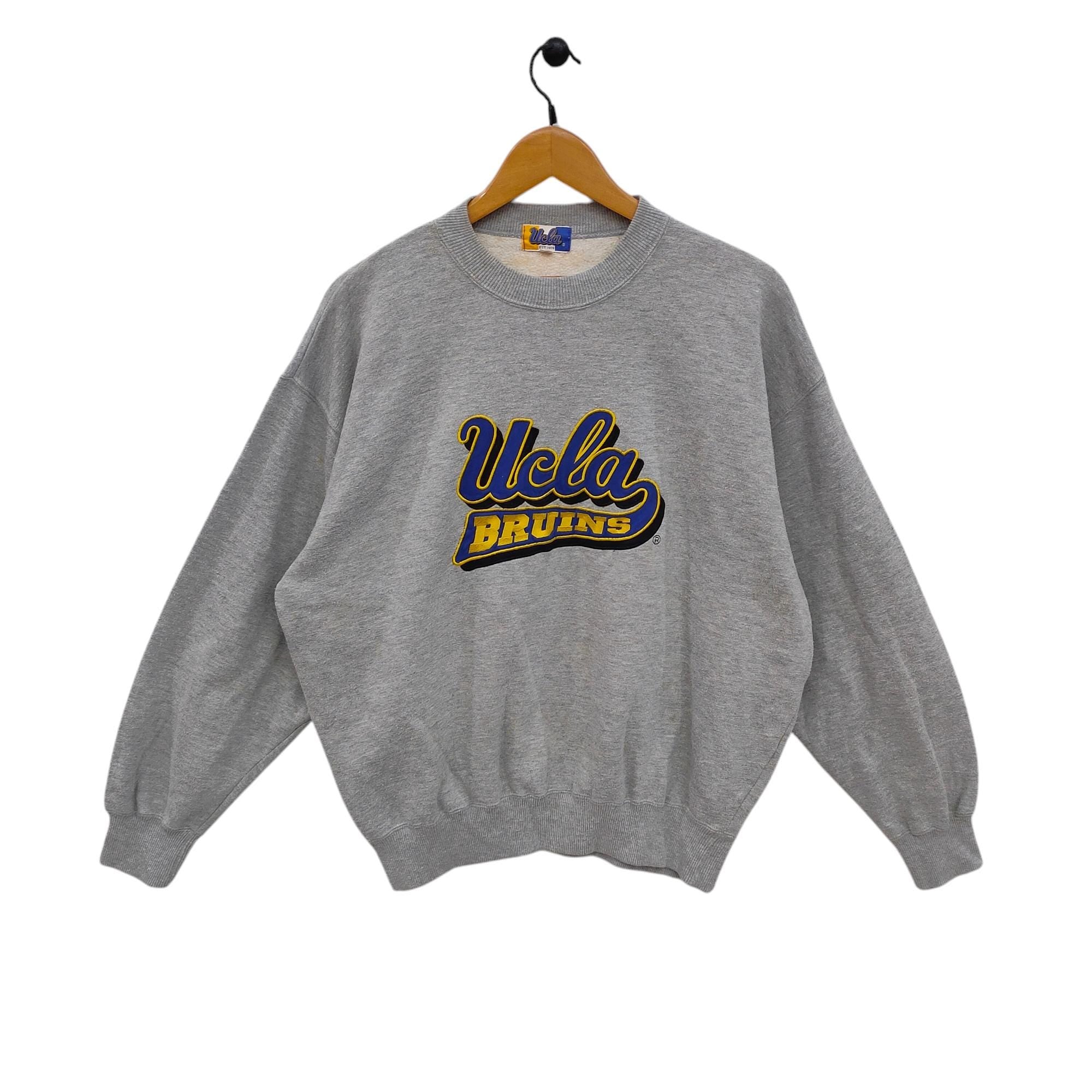 UCLA Bruins Sweater Vintage University California Los Angeles Jumper Graduation Sweatshirt Embroidery Logo X Large Sweatshirt – Feel-Good Design · Trending Graphic Apparel