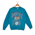 Vintage Germany Tazmanian Devil Sweatshirt Looney Tunes Graphic Crewneck Turquoise USA Made Size L Sweatshirt – Aesthetic Look · High-Quality Print